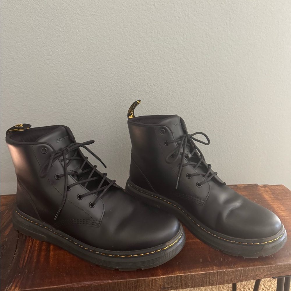Dr. Martens Men’s Black Leather Boots